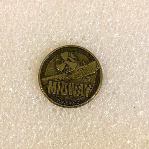Battle Of Midway 1942 Lapel Pin - Picture 1 of 2